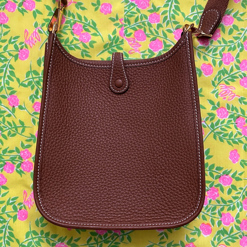 Hermes Gold on Gold TPM Evelyne Mini - Picture 4 of 16